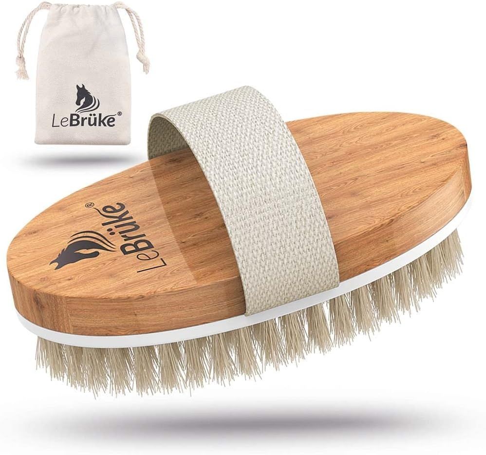 Lebrüke Dry Body Brush - Szczotka złuszczająca skórę do peelingu ciała