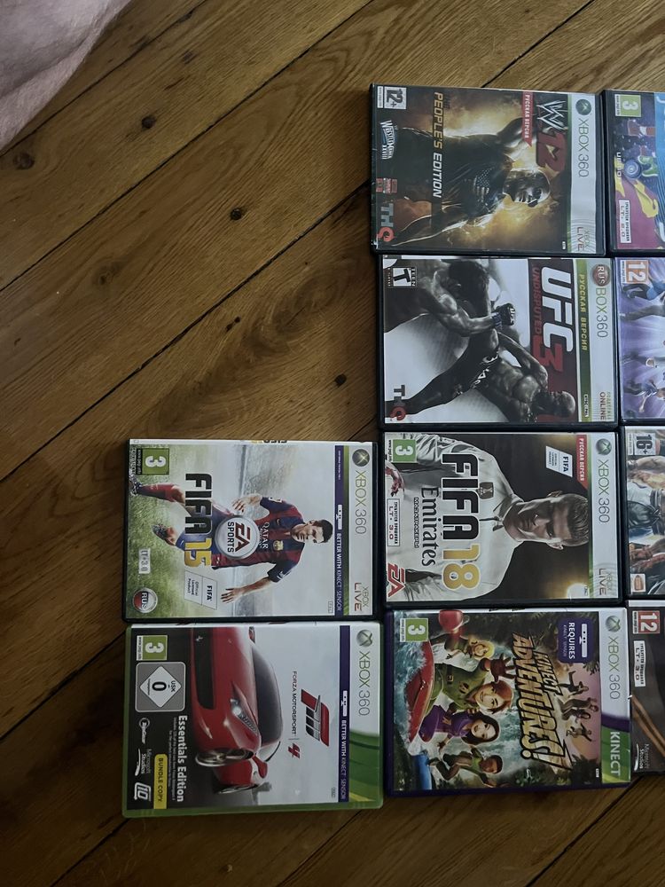 X box 360 s kinect 280 gb + ігри
