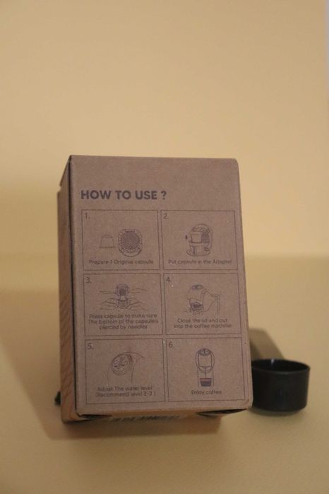 Adaptador cápsulas de café