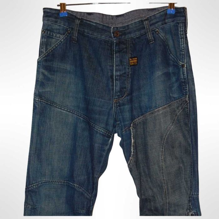 Y2K Винтажные джинсы G-STAR RAW S.C. Concept Elwood. Size W34 L32