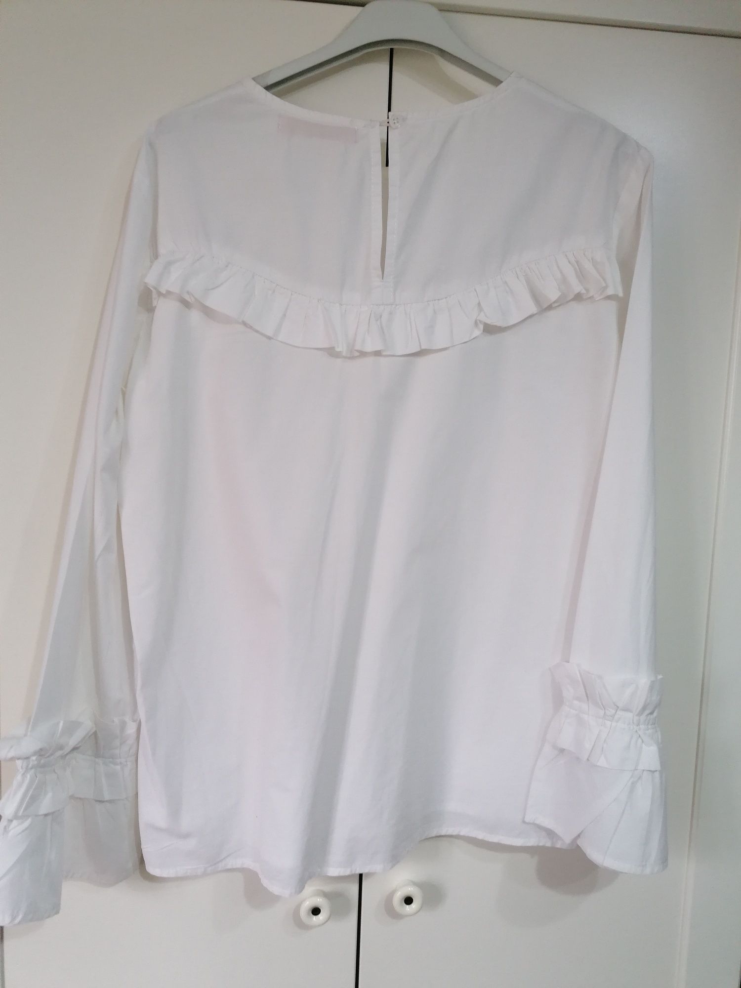 Blusa Branca Guendolina sem botões