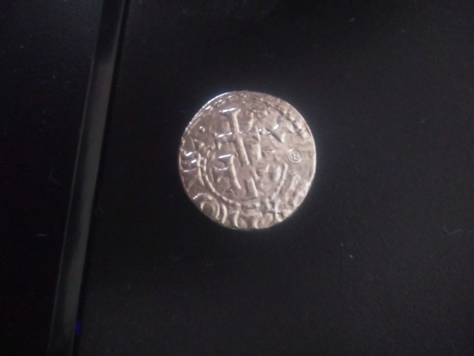 Moeda com gravura de estrela