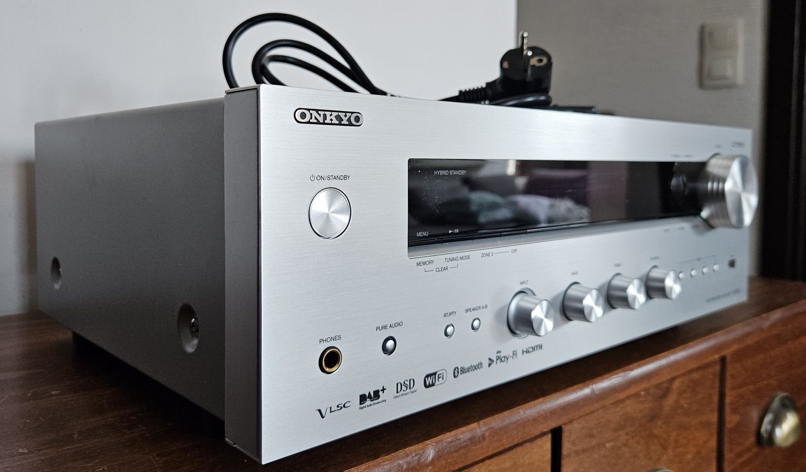 Amplituner sieciowy ONKYO TX-8270, Spotify, Tidal, TuneIn