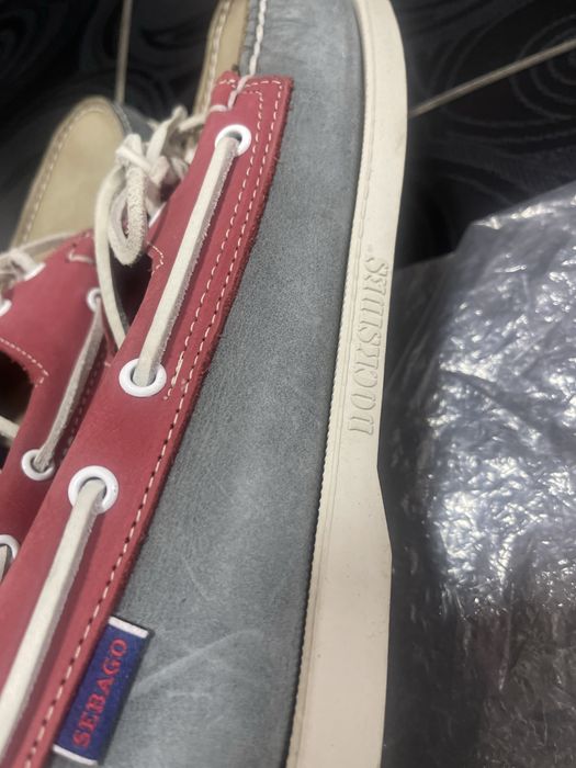 Качественные стильные 47 размера.  Совершенно новые туфли Sebago