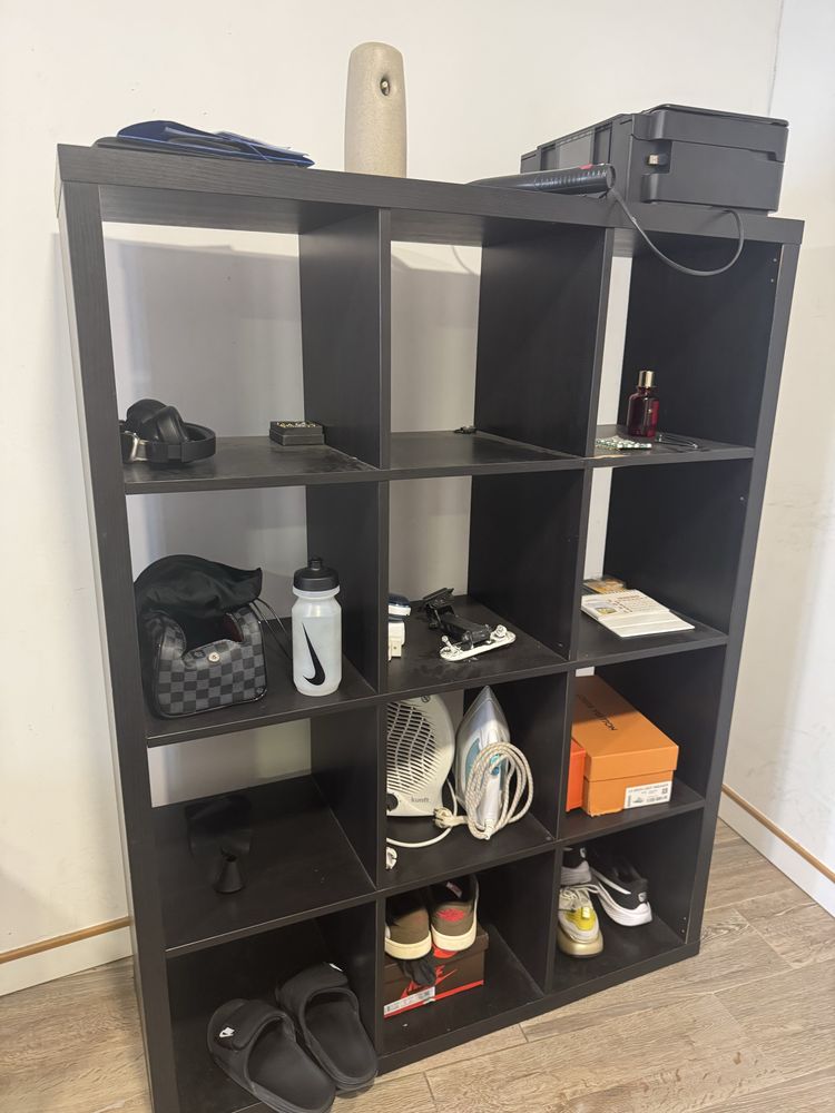 Estante cubo de arrumação