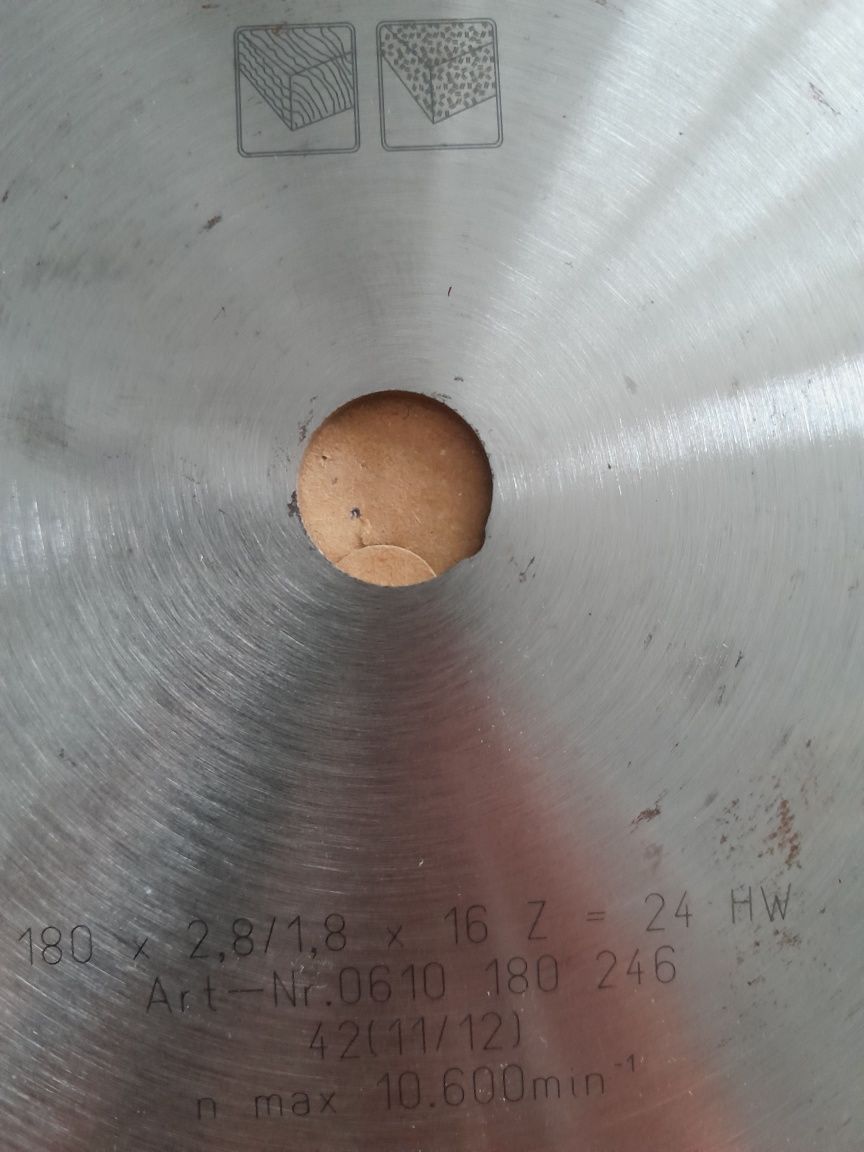 Tarczą widiowa do drewna wurth 180mm