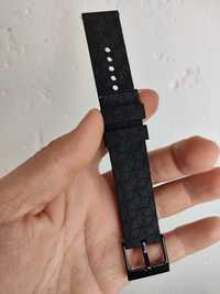 Ремешок силиконовый 20 мм на смарт часы Samsung Amazfit ремінець