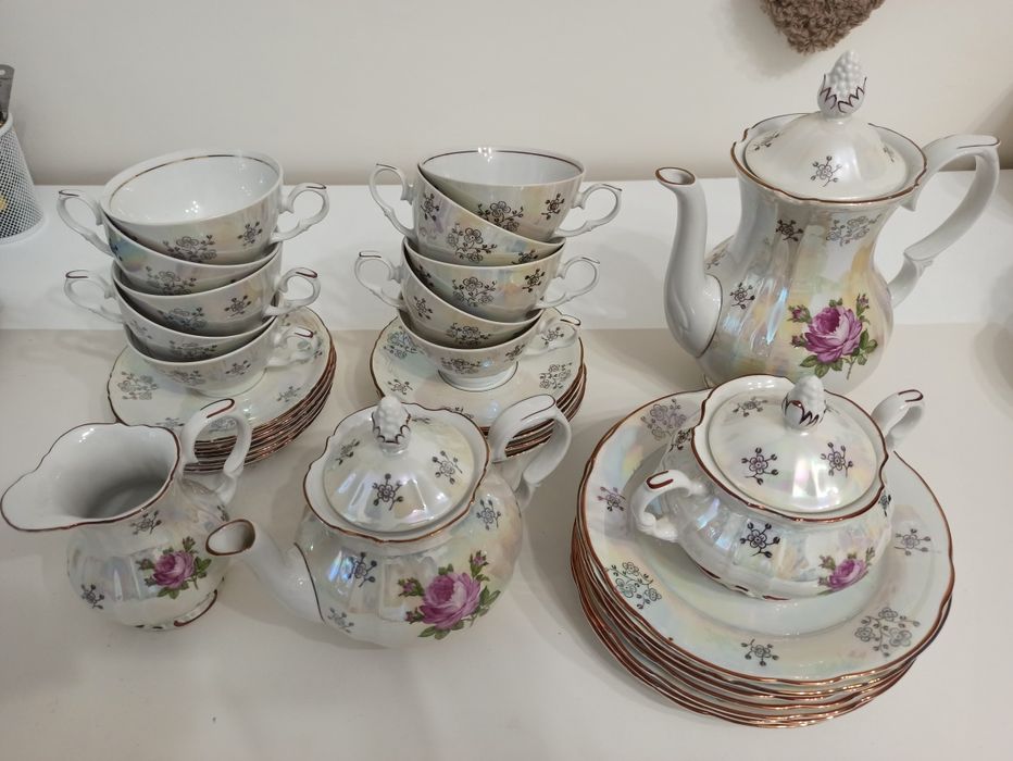 Чайный сервиз Розы ГДР