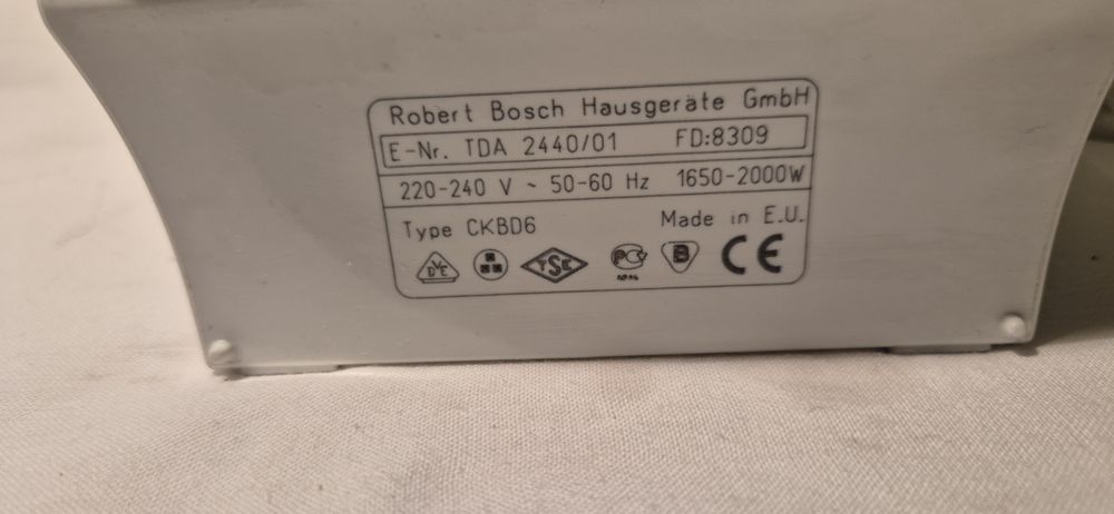 Żelazko Bosch sensiXX cosmo parowe 2000W