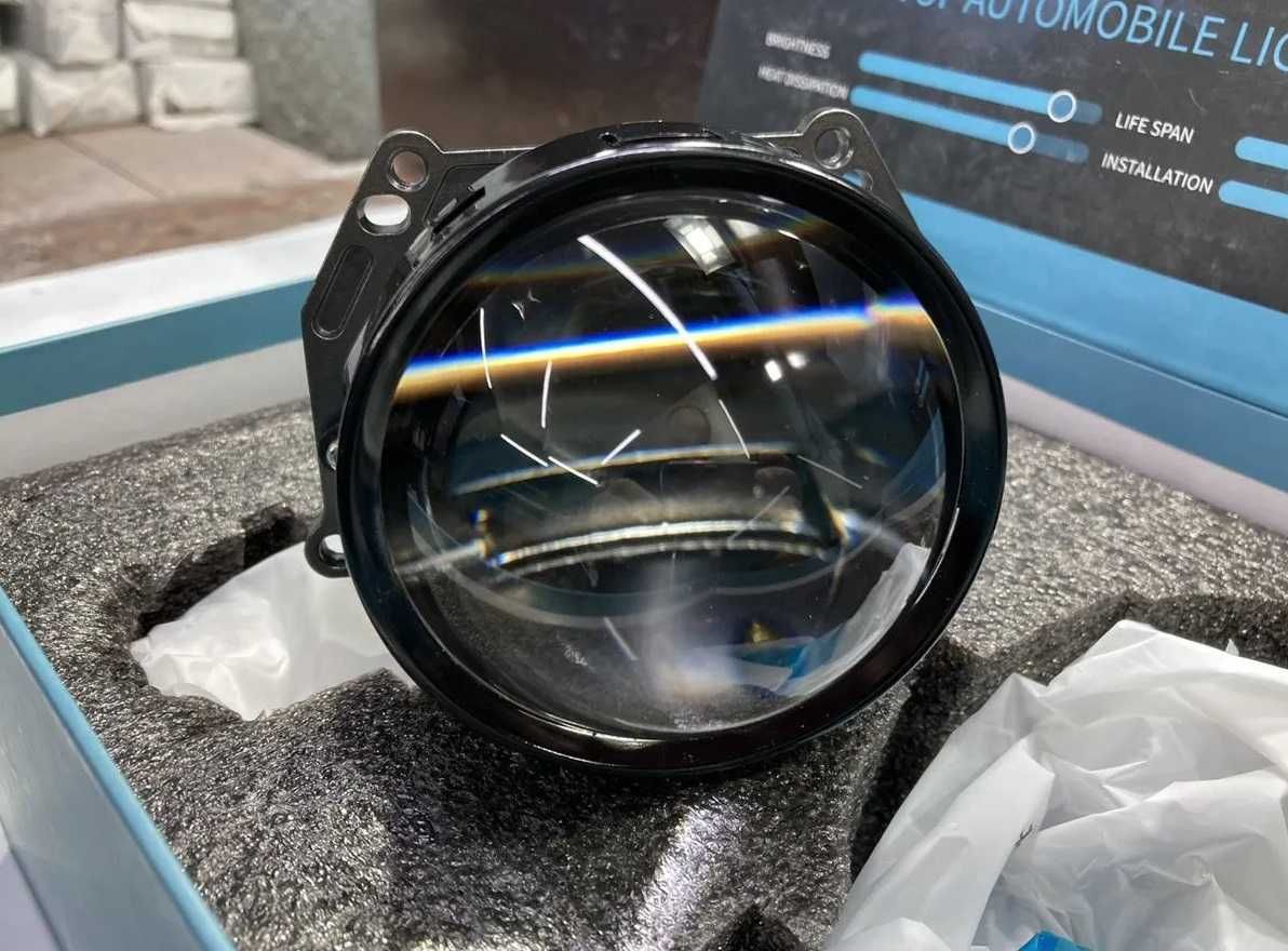 Лазер Bi led линзы Aozoom X-bright Laser ams Galaxy Hella DriveX