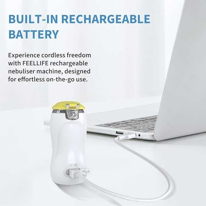 Przenośny cichy nebulizator dla dzieci Do łagodzenia przeziębienia