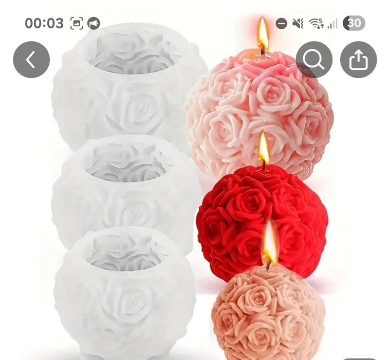 Форми для свічок