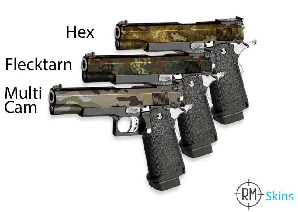 Airsoft Skins (Hi-Capa 5.1 e G17/18)