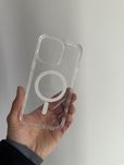 Etui MagSafe brokat do iPhone 15 PRO MAX