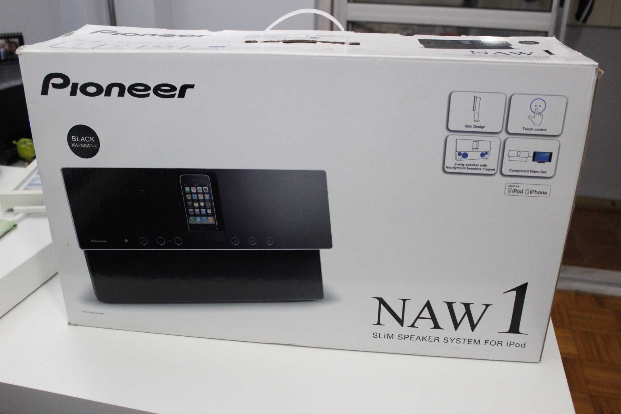 Coluna de Som Pioneer NAW 1 Stereo Sound Dock