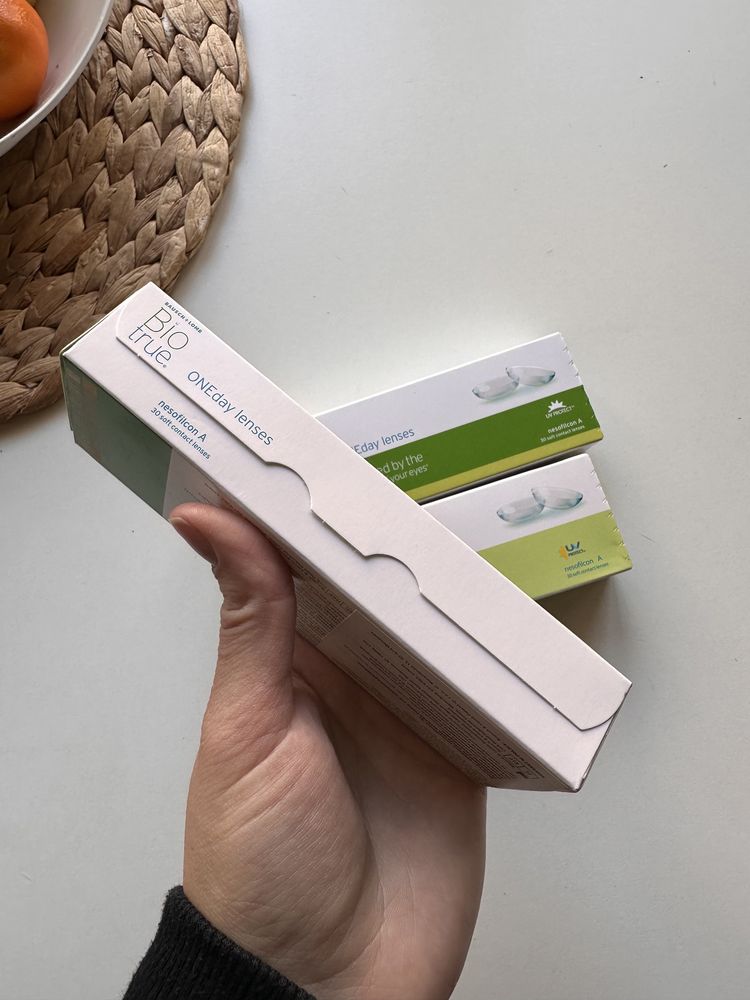 Контактні лінзи Bausch+Lomb Biotrue ONEday lenses Одноденні