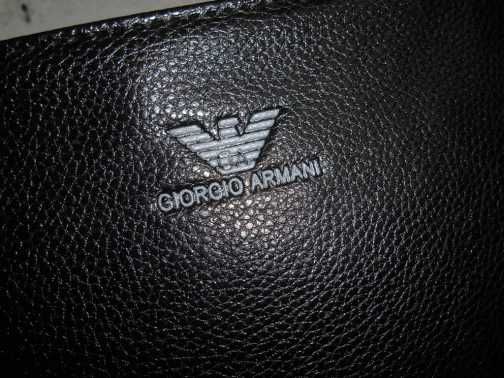 Emporio Armani męska torba torebka Listonoszka, skóra, Włochy В65