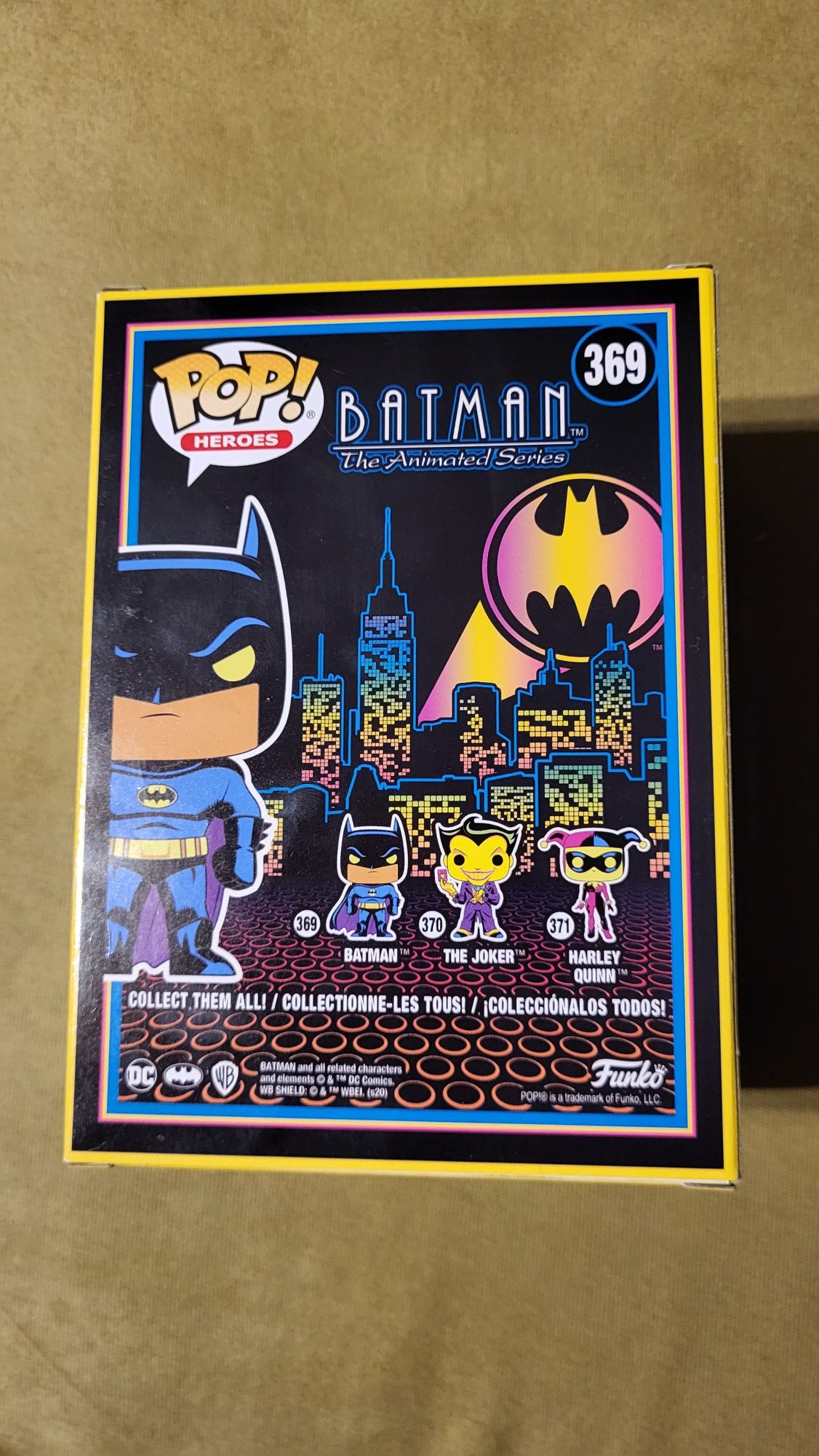 Funko Pop Heroes Batman The Animation Series 369 Special Edition