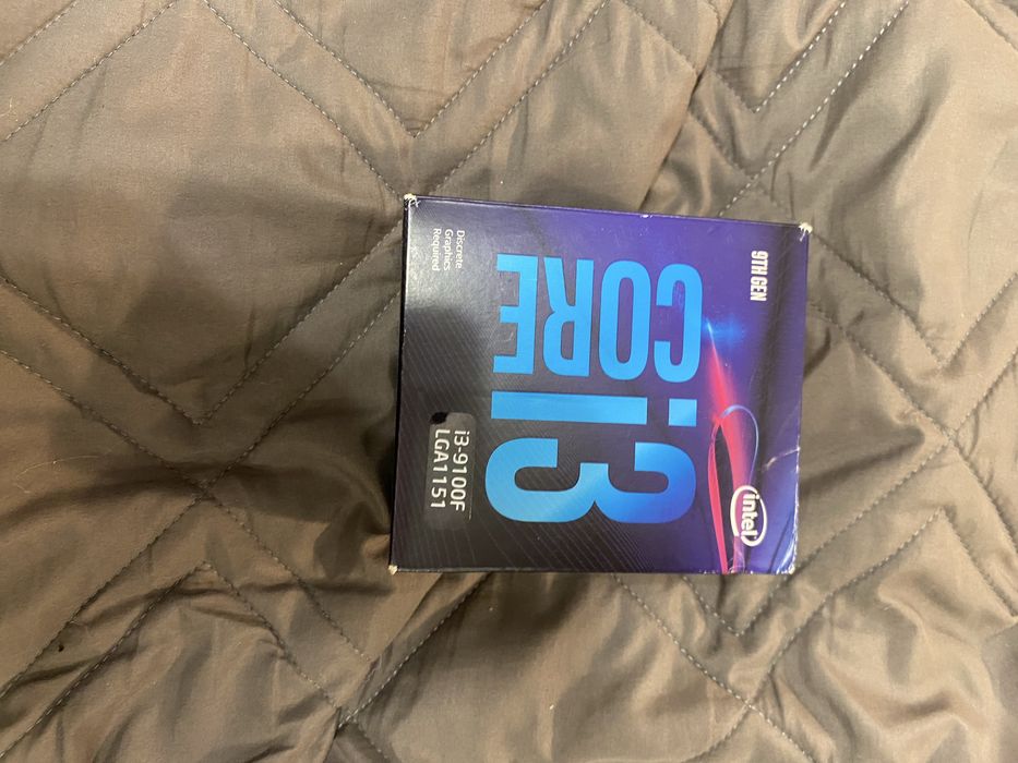 Intel Core i3 9100F 4 ядра 4 потоки LGA1151