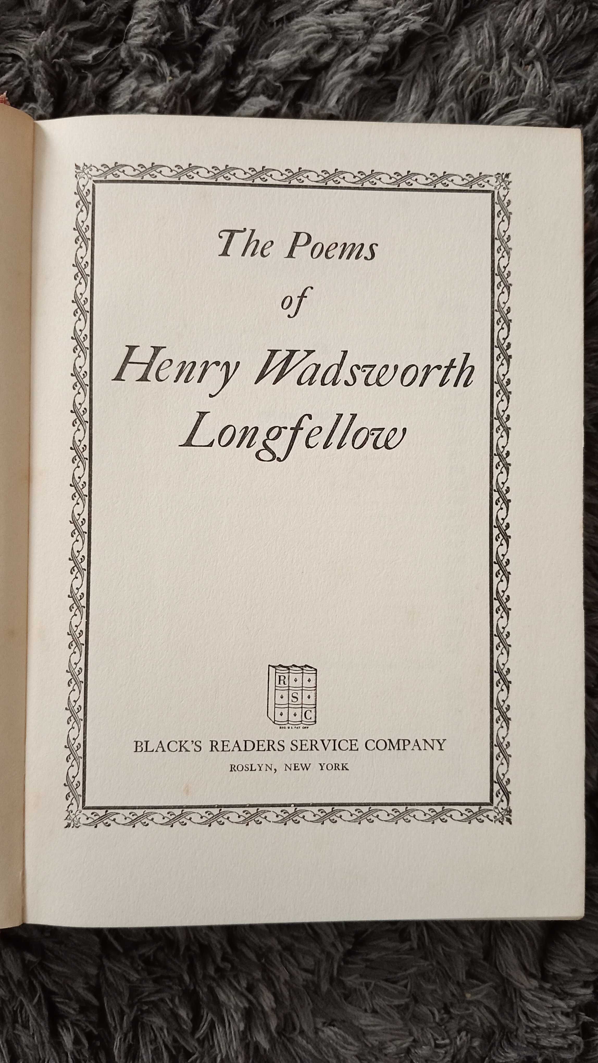 The Poems of Henry Wadsworth Longfellow