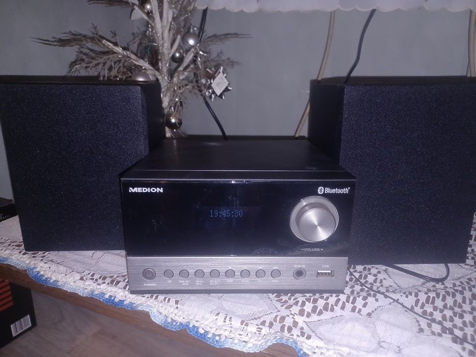 Mikrowieża fm bluetooth, cd