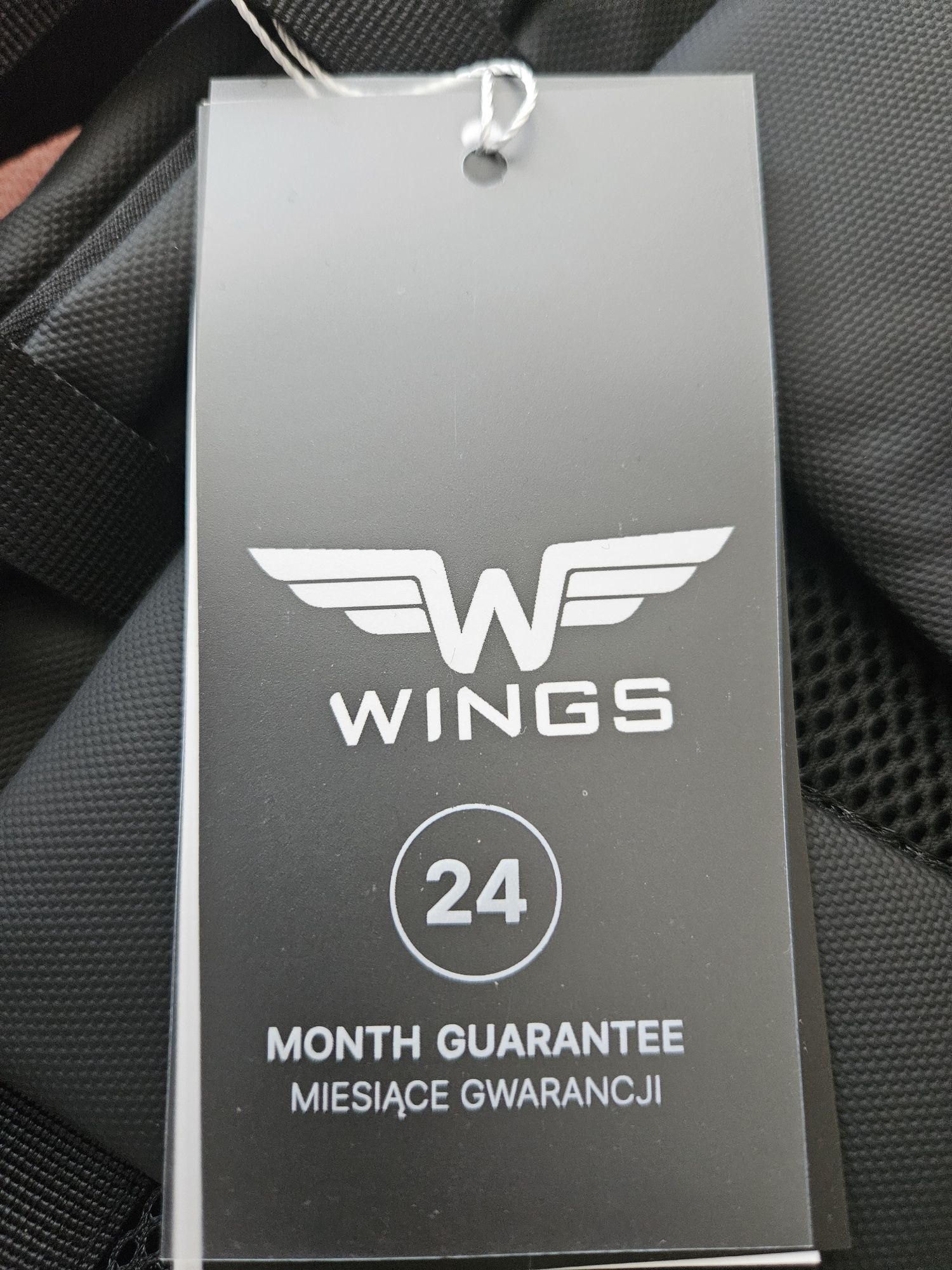 Plecak podróżny Wings Vireo, 20 l, czarny