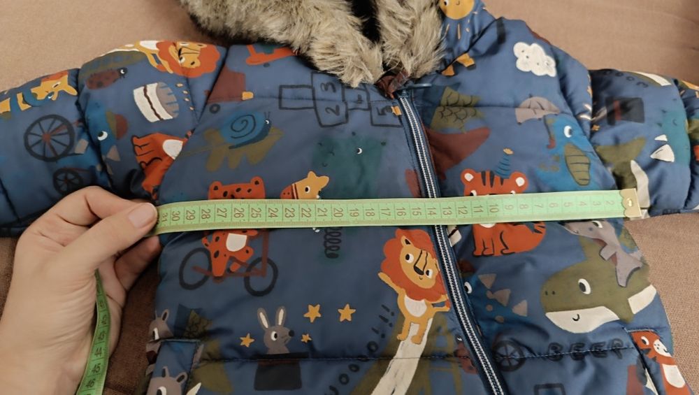 Зимовий комбінезон NEXT для хлопчикаа 9-12 місяців.
