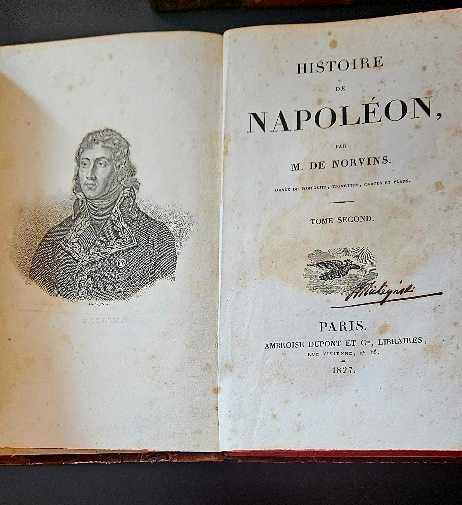 Sprzedam antyczne książki "Historia Napoleona"
