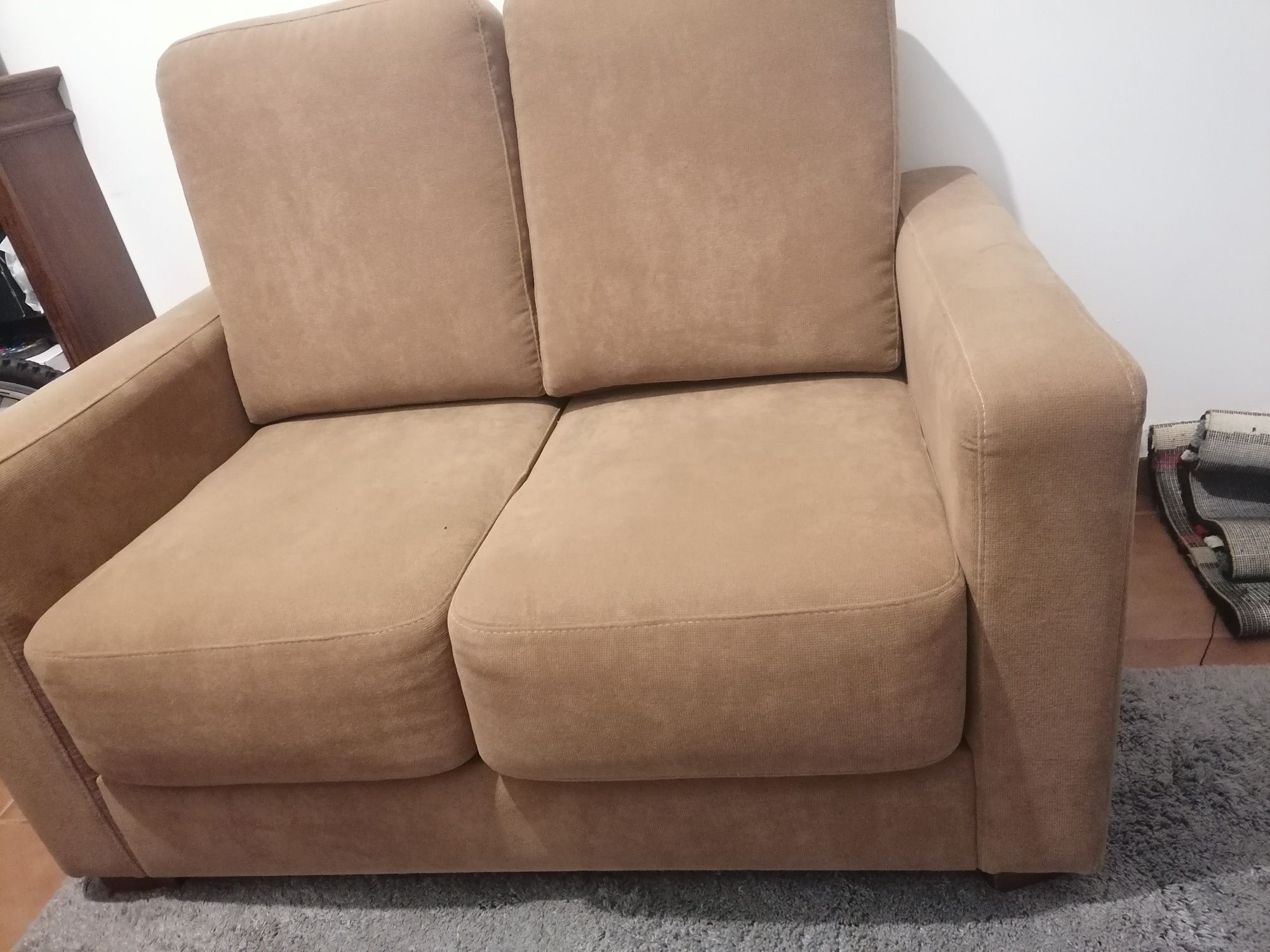 Sofa como novo de 2 lugares