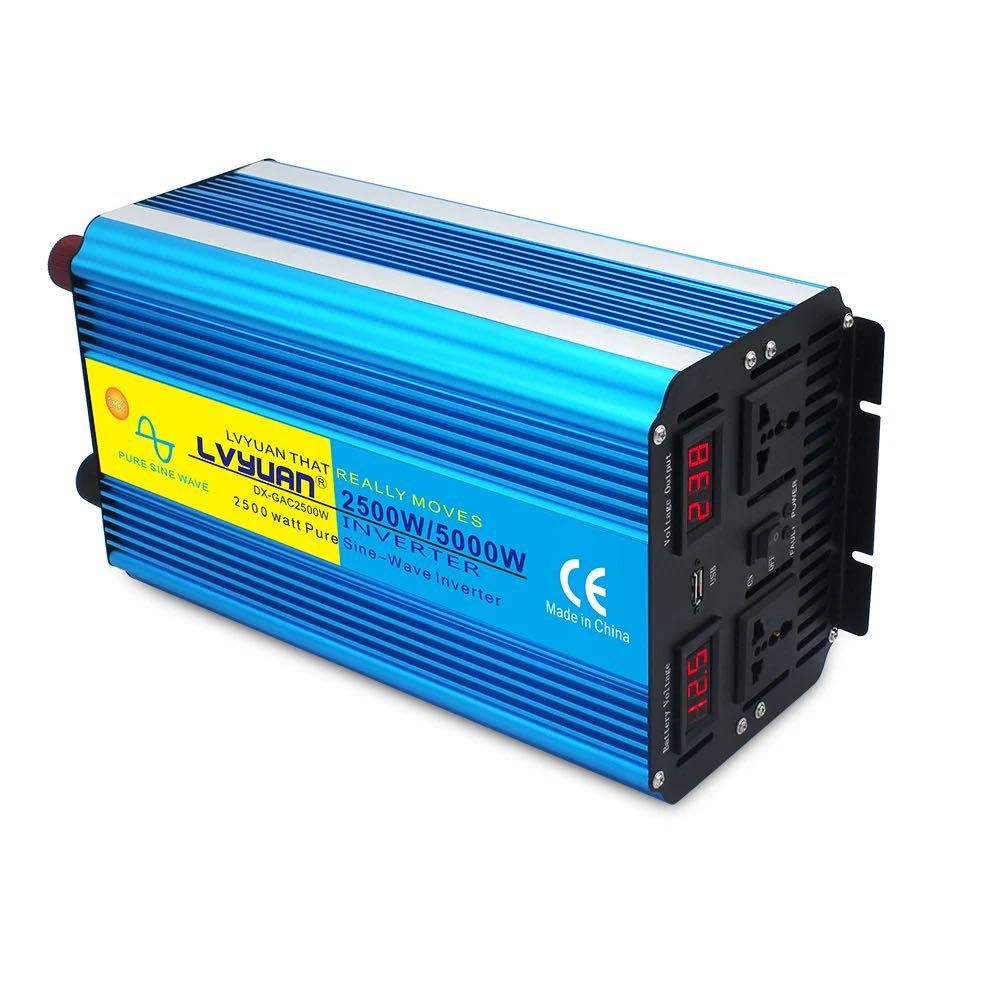 Inversor 2500W / 5000W * [Onda Pura] * [12V / 24V]