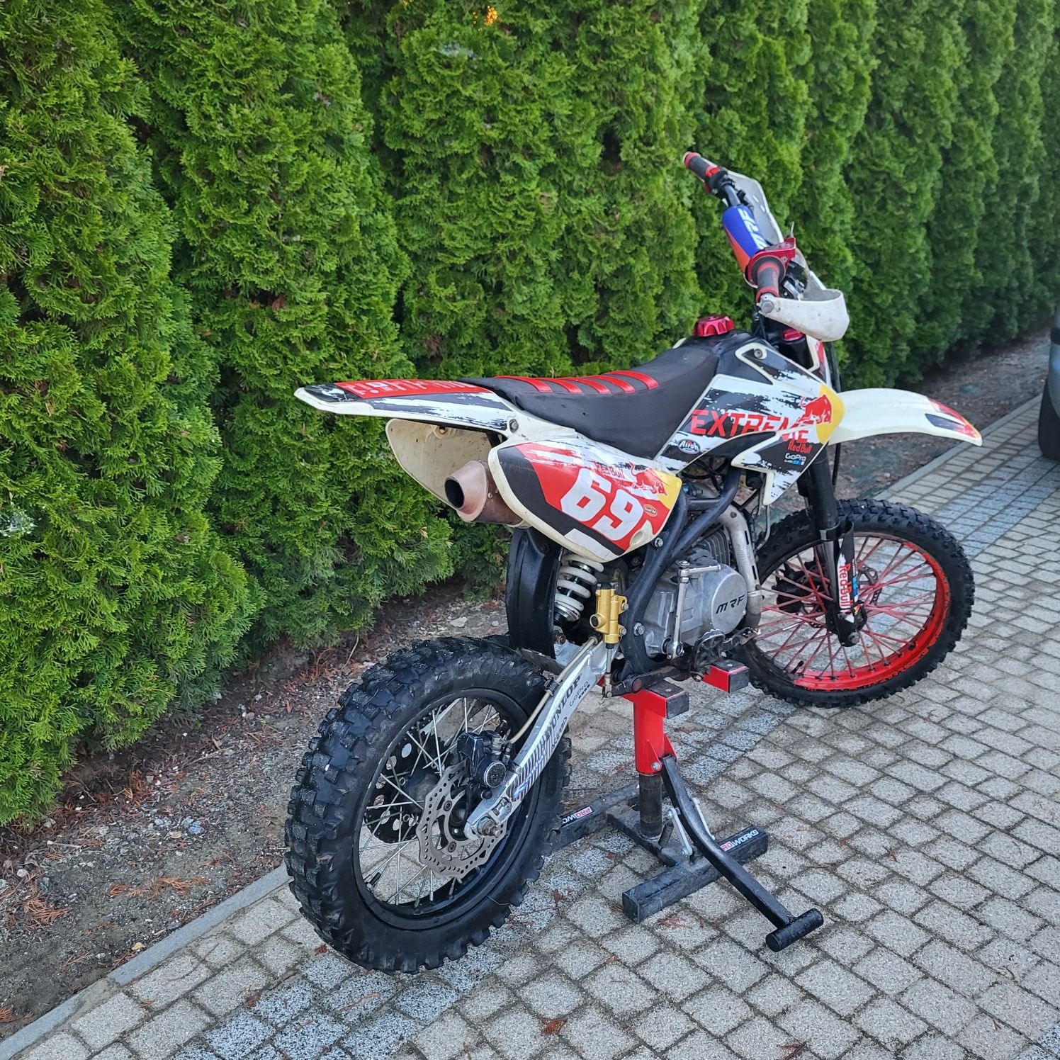 Mrf 140  duze koła ,pitbike ( rc rcz 140 120) / zamiana