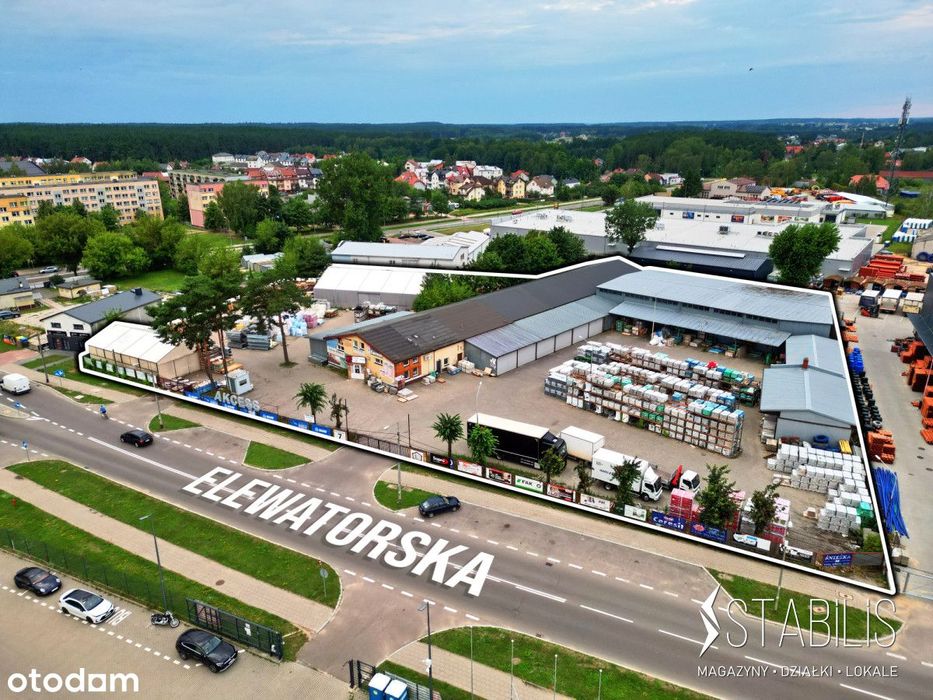 Obiekt Handlowo-Magazynowy na dużej działce