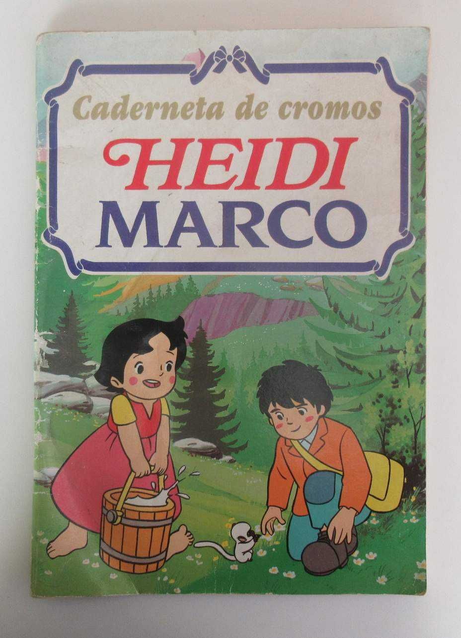 Caderneta INCOMPLETA "Heidi & Marco"