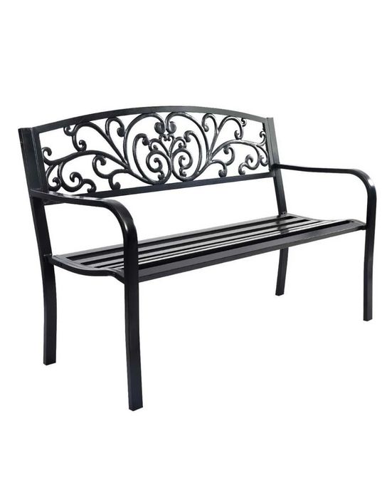 ławka ogrodowa ławka parkowa ławka meble ogrodowe żeliwo metal