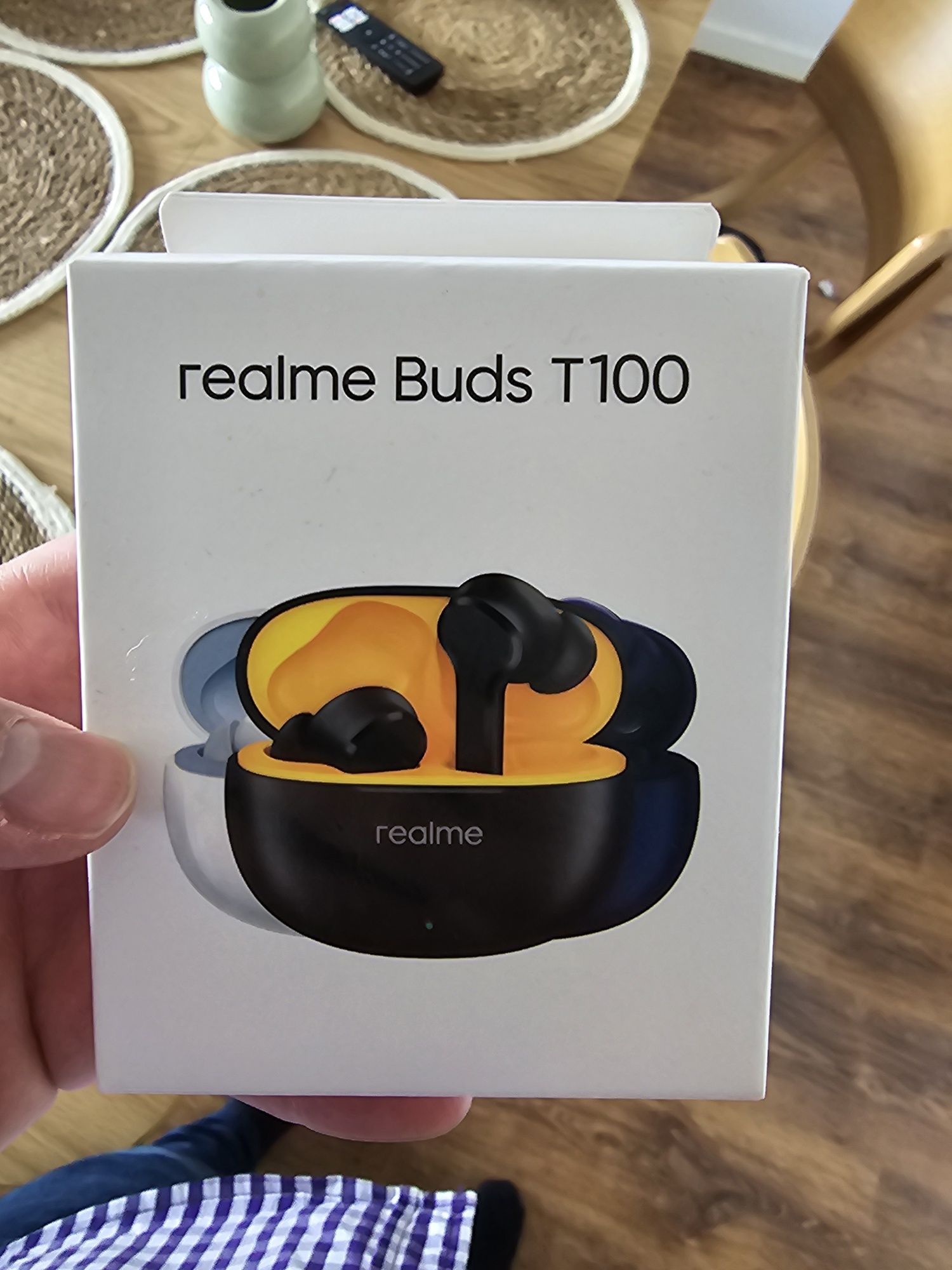 Nowe nie otwierane słuchawki realme buds t100