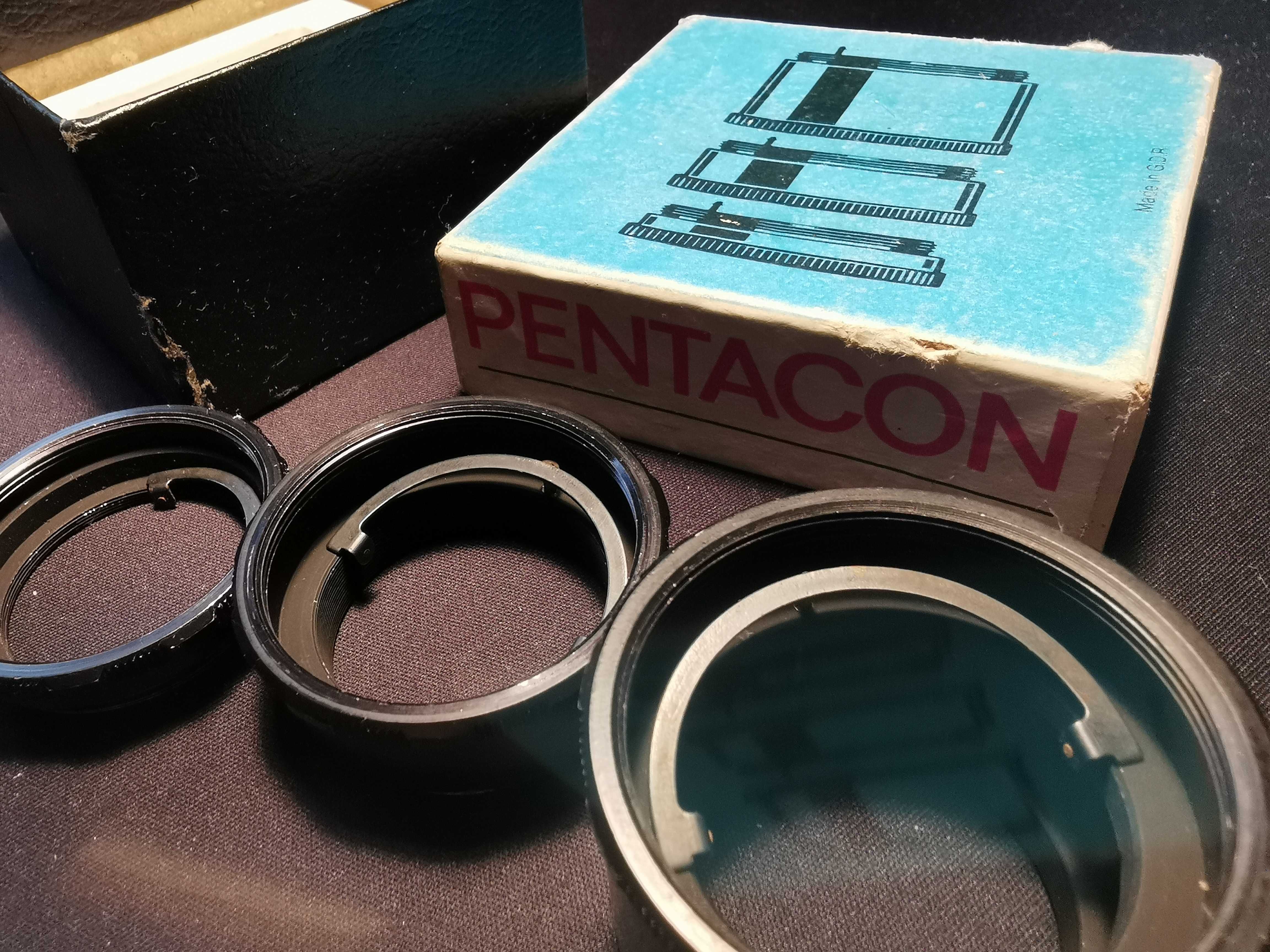 Pentacon pierścienie pośrednie 20 88 32 makro