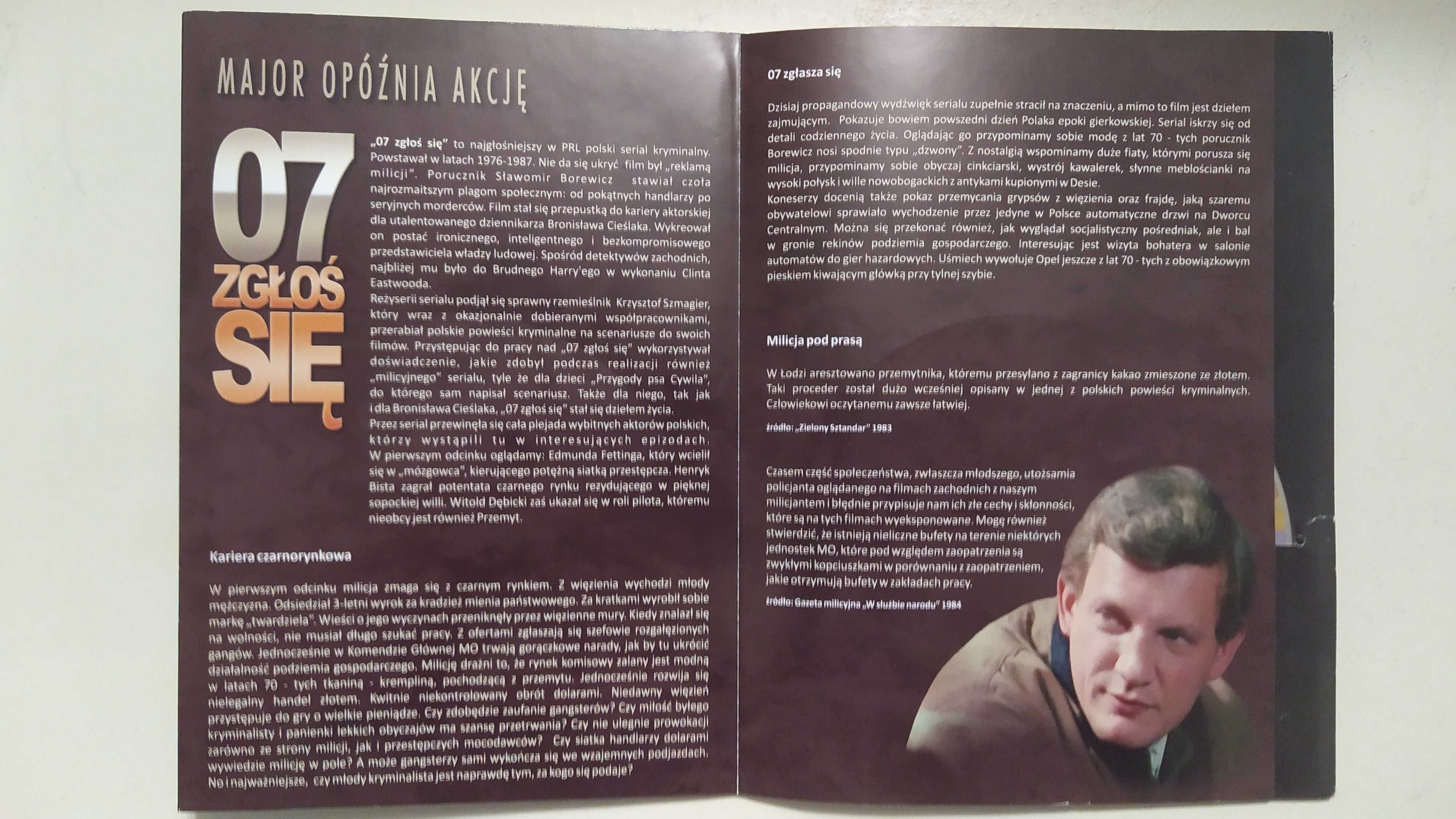 07 Zgłoś się 1 Major opóźnia akcję Cieślak Polska Times VCD