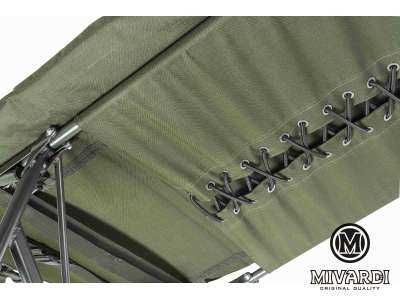 Розкладачка коропова Mivardi CamoCODE Flat8 ліжко польове на 160 кг