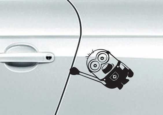 Autocolante vinil para carro