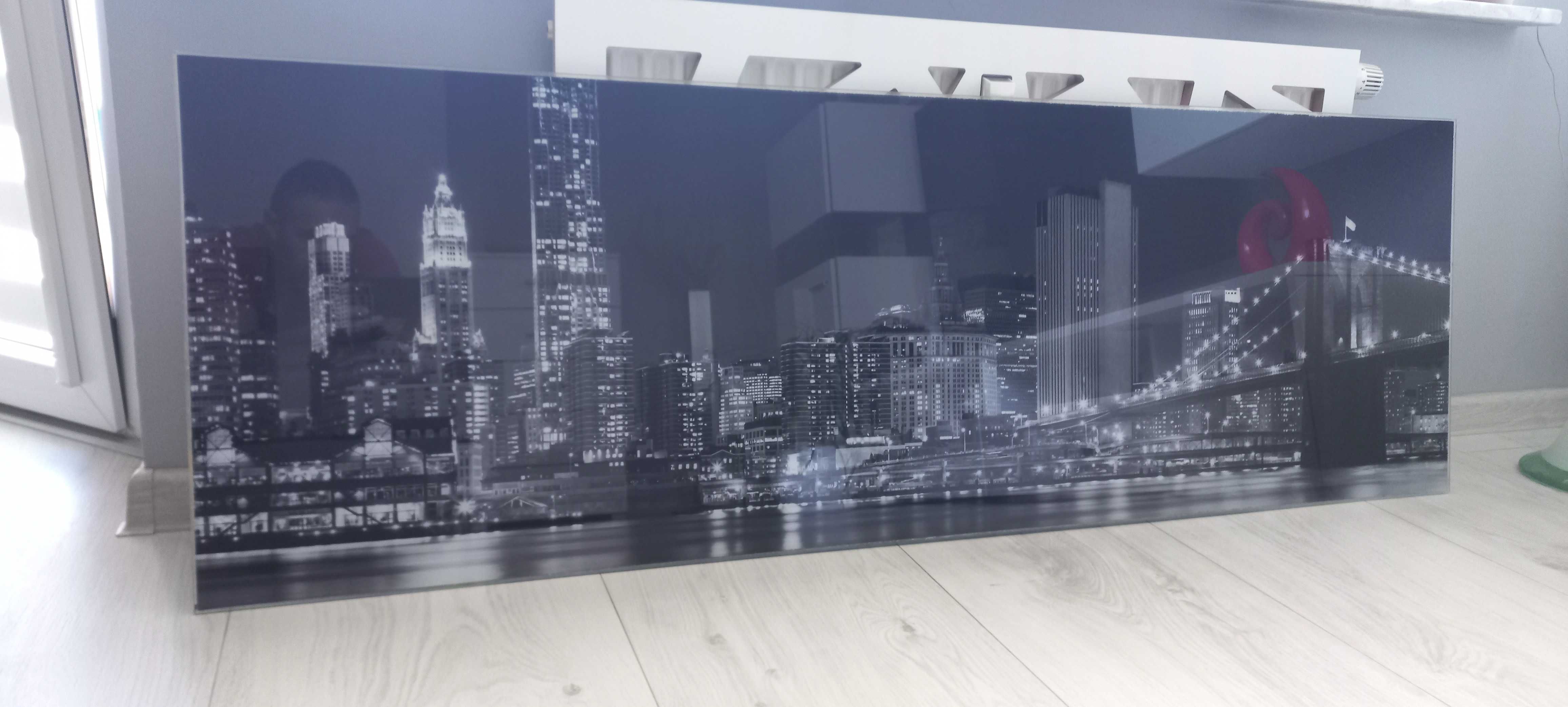 Panel Szklany Grafika na szkle New York 150cmx49.5cm