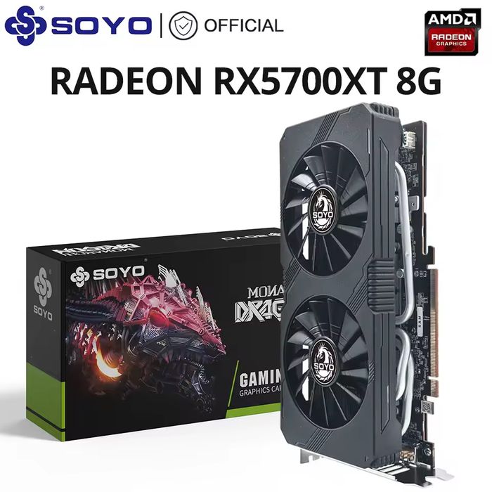 Rx 5700 xt 8 GB ddr6 como nova