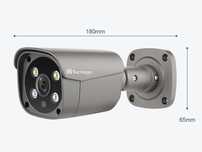 Kamera IP POE, FULL HD, dźwięk, KOLOR NOC, onvif, monitoring