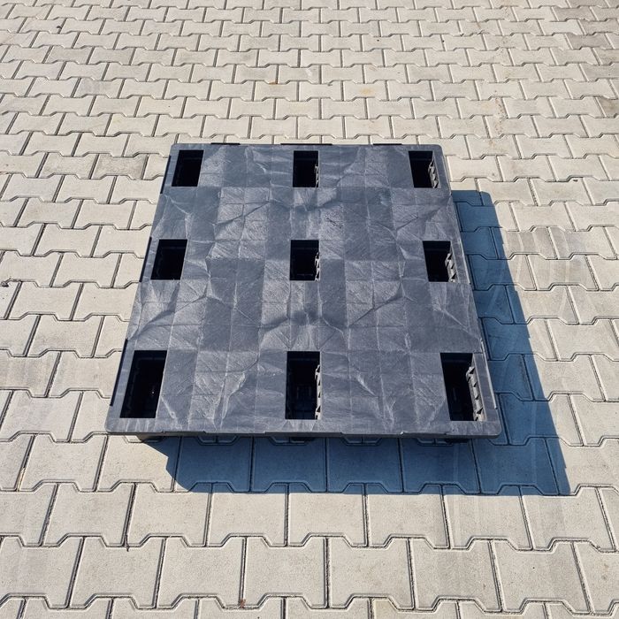 Paleta plastikowa 120x100 cm, pełna | HURT | palety palstikowe
