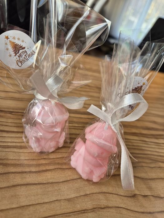 Swiece sojowe recznie robione