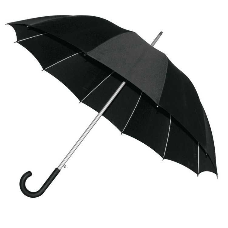 Elegancki, duży parasol, automatyczny