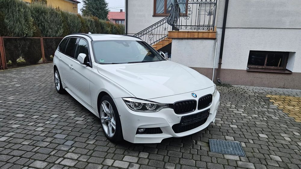 BMW Seria 3 BMW 3 F31 320D xdrive M-Pakiet B47 Duża Nawi Head Up Kamery 360