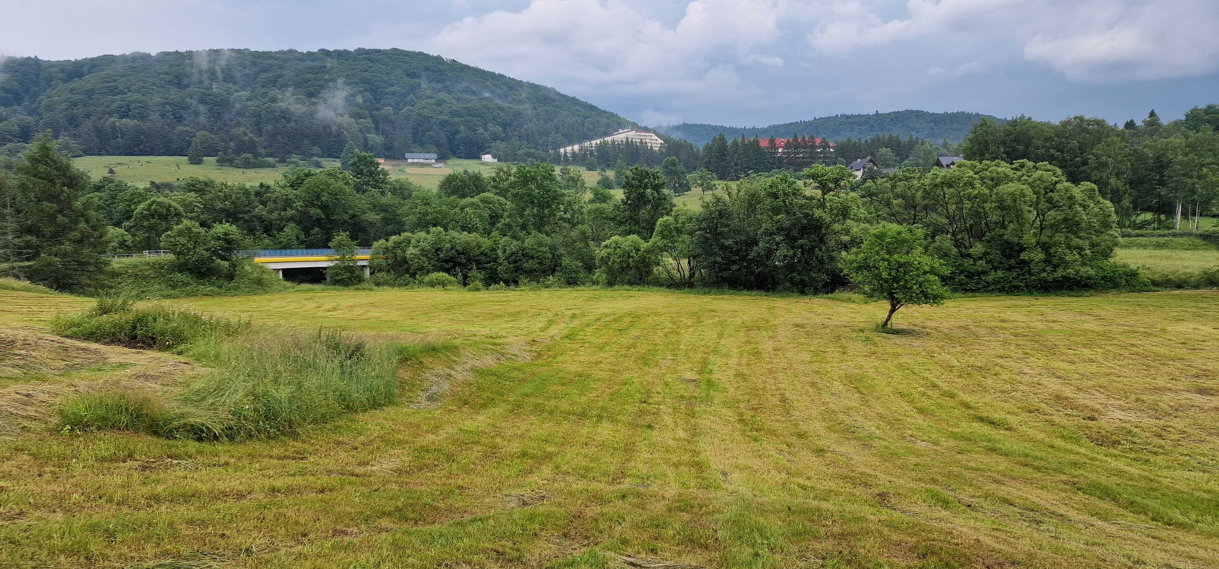 Działka budowlana Wysowa-Zdrój 0.1 ha  możliwością podziału 10 ar