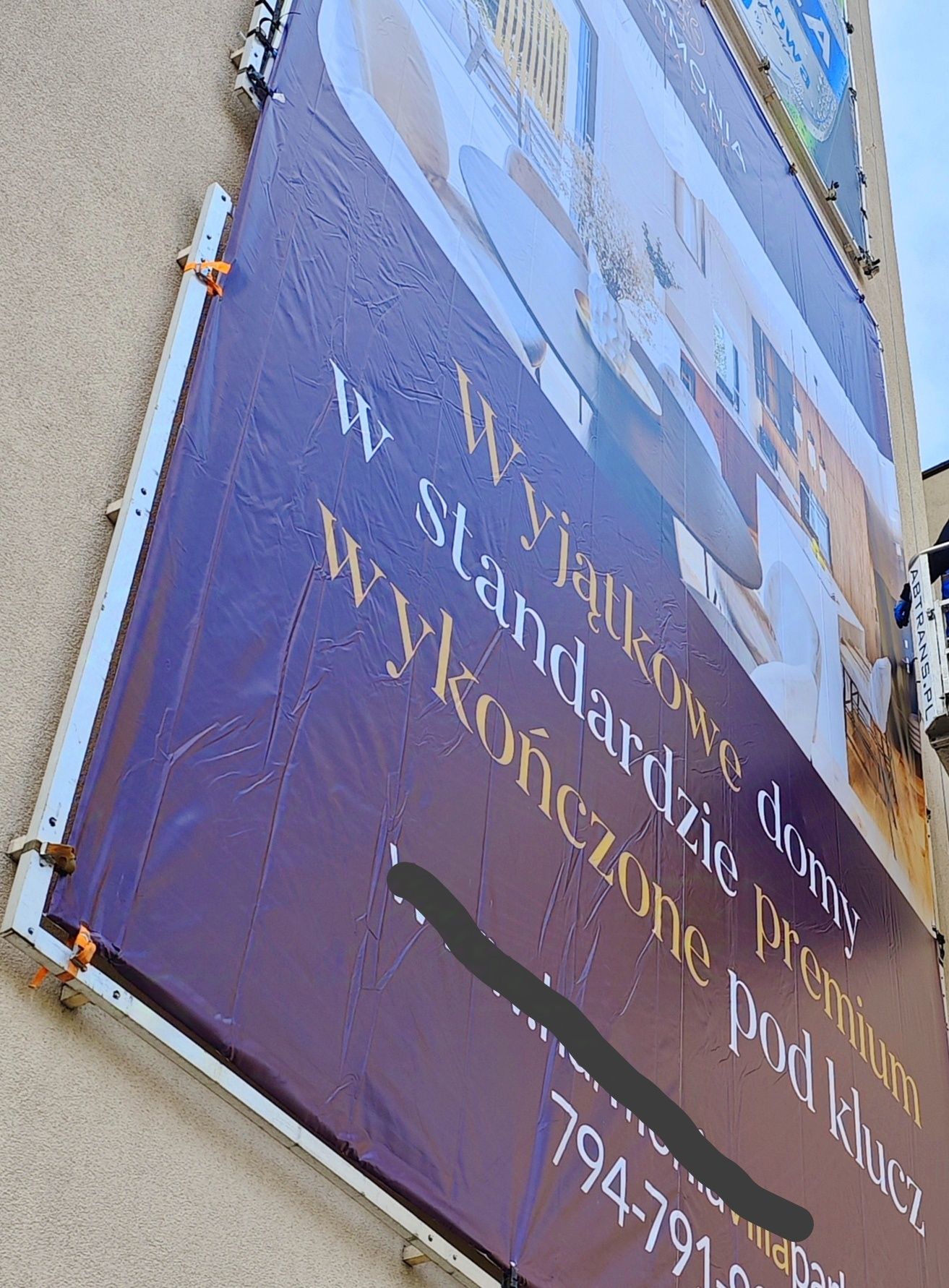 Baner plandeka po reklamie 450x850cm