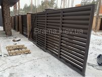 Ворота відкатні автонавіс перила огородження забор сходи металеві