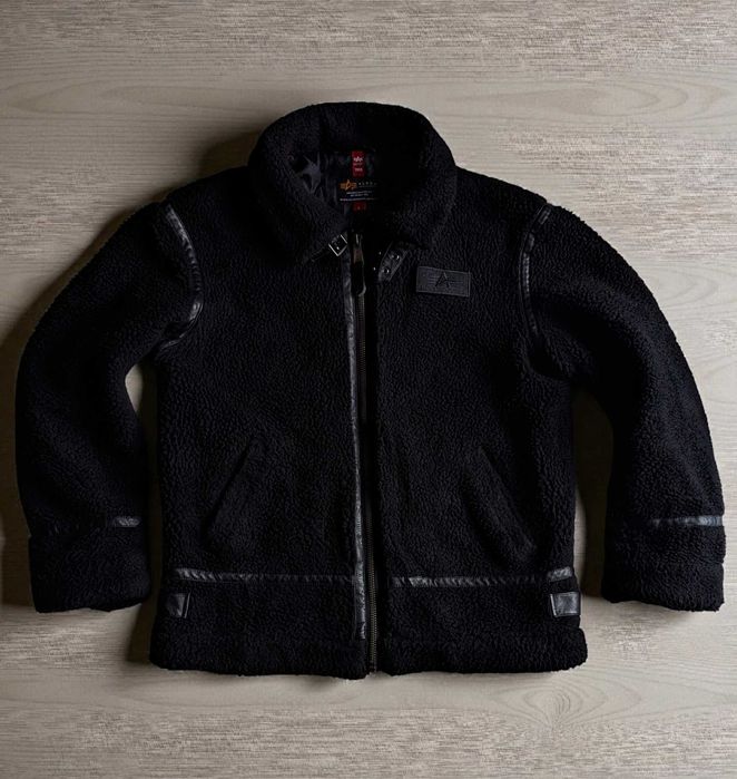 Куртка бомбер Alpha Industries B-3 Teddy USA
